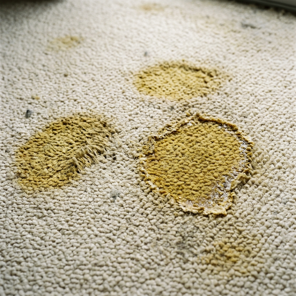 Before Pet Odour & Stain Treatment